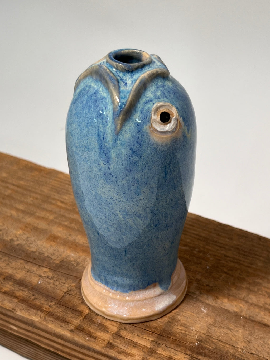 Fish Olive Oil Bottle | Blue